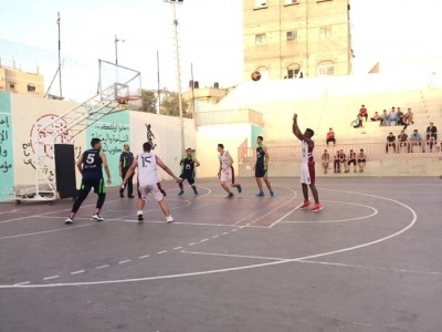 خدمات المغازي يفوز على غزة الرياضي ودياً بكرة السلة