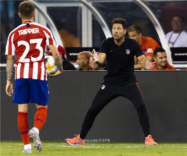 سيميوني: اكتساح ريال مدريد نتيجة غير واقعية