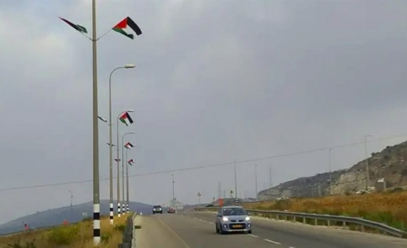 الأعلام الفلسطينية ترفرف في بيت لحم وتثير استفزاز المستوطنين