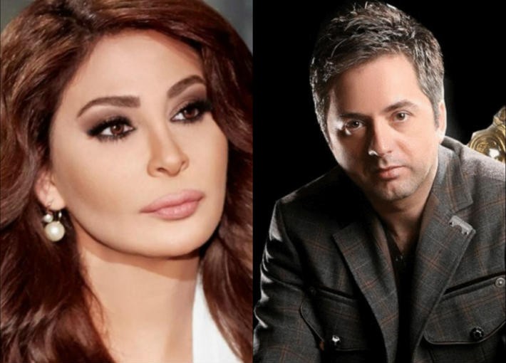 وفاة والدة "مروان خوري" إليسا أول من قدم العزاء