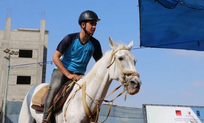 ضمن كرنفال الفاخورة الرياضي الثالث اطلاق دورة ركوب الخيل والفروسية