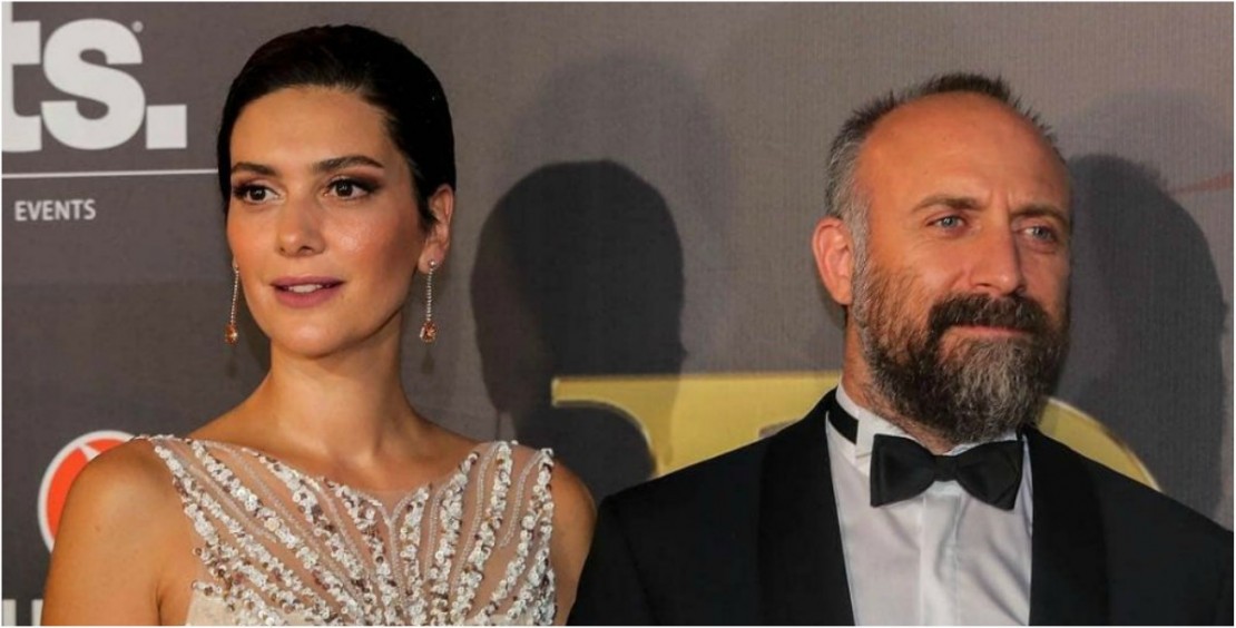 بالصور: زوجة خالد أرغنيش تُغطي بطنها بحقيبتها.. وتثير الشكوك حول حملها!