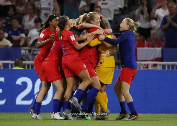 المنتخب الامريكي يتاهل للنهائي بغد فوزه على الانحليزي