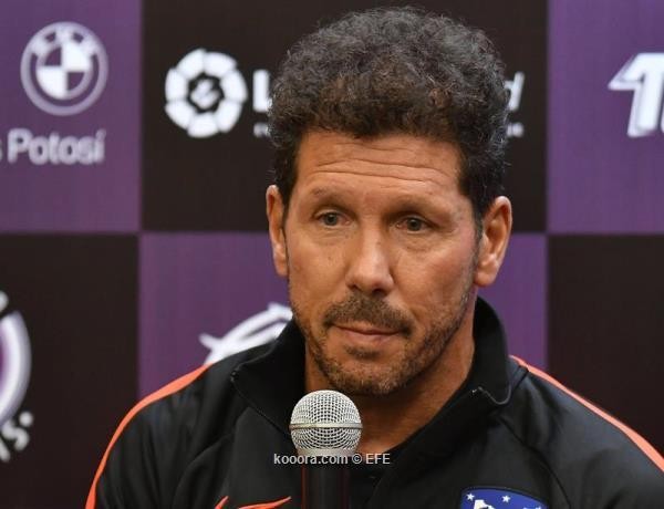 سيميوني: نعاني بسبب الريال وبرشلونة