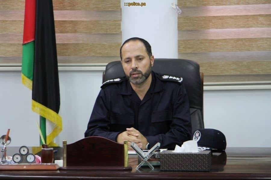 بالصور: العميد محمود صلاح يتسلم قيادة جهاز الشرطة في قطاع غزة