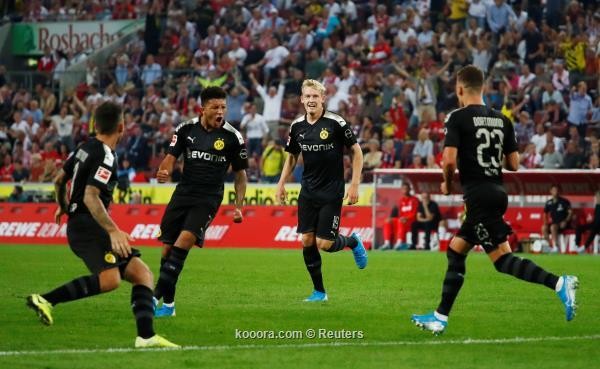 دورتموند يعزز صدارته للدوري الالماني بفوزه على كولن