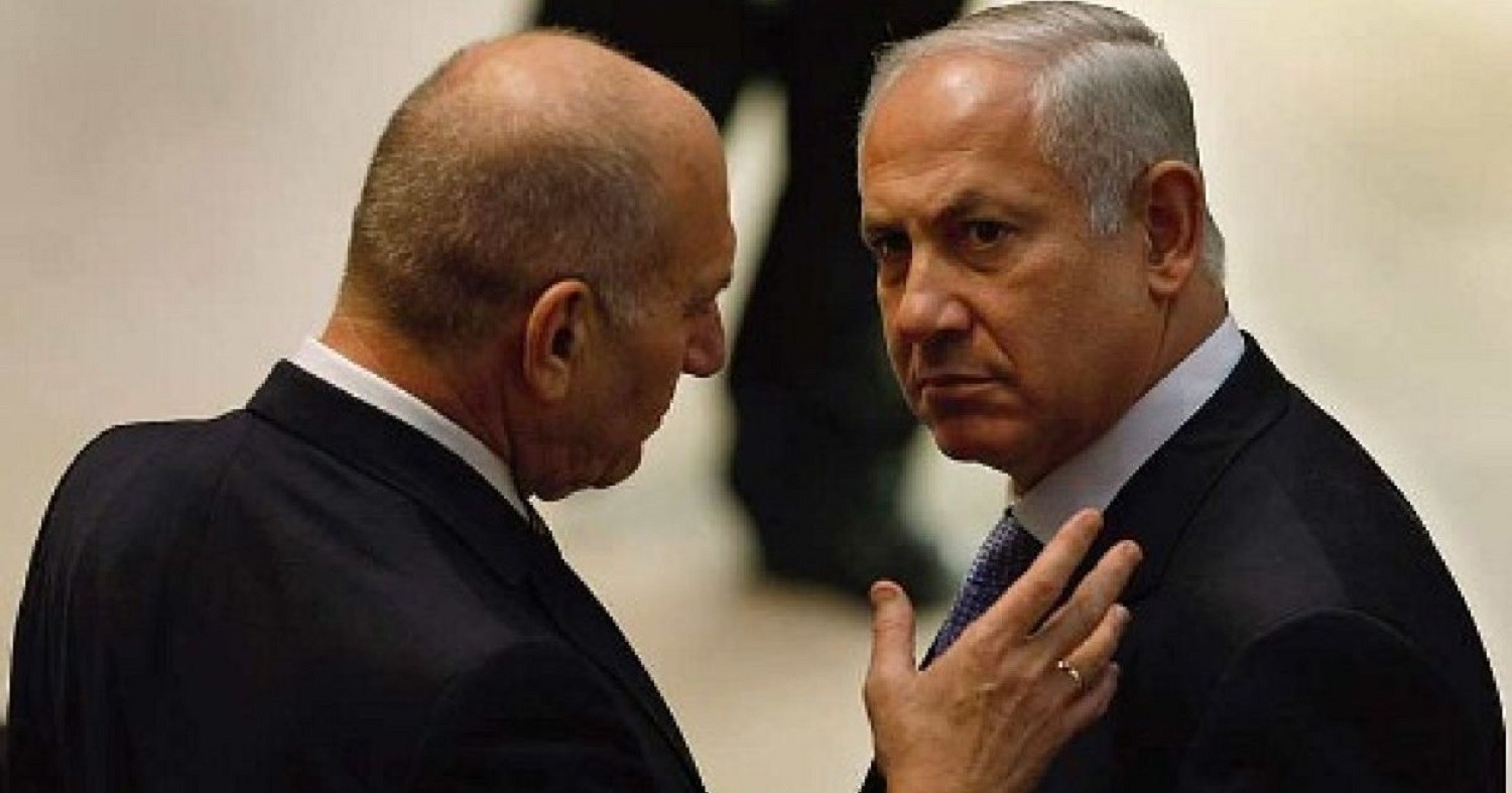 أولمرت: "إسرائيل" في طريقها إلى حرب أهلية