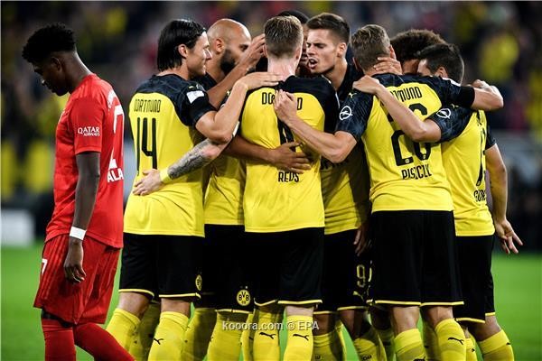 بالصور.. دورتموند يفتك بالبايرن ويتوج بطلًا للسوبر الألماني