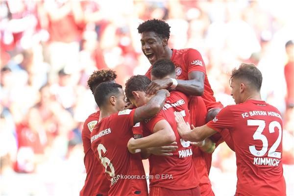 بايرن ميونخ يستعرض عضلاته بسداسية في ماينز