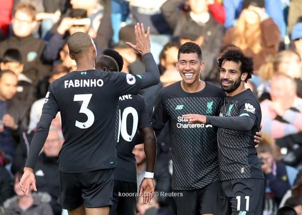 ليفربول يتصدر البريميرليج بثلاثية في بيرنلي
