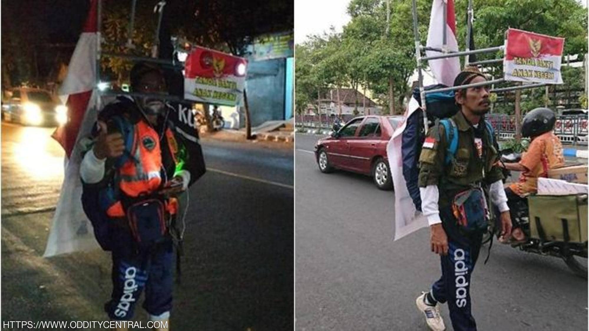 "تصرف غريب" من رجل إندونيسي من أجل هدف نبيل