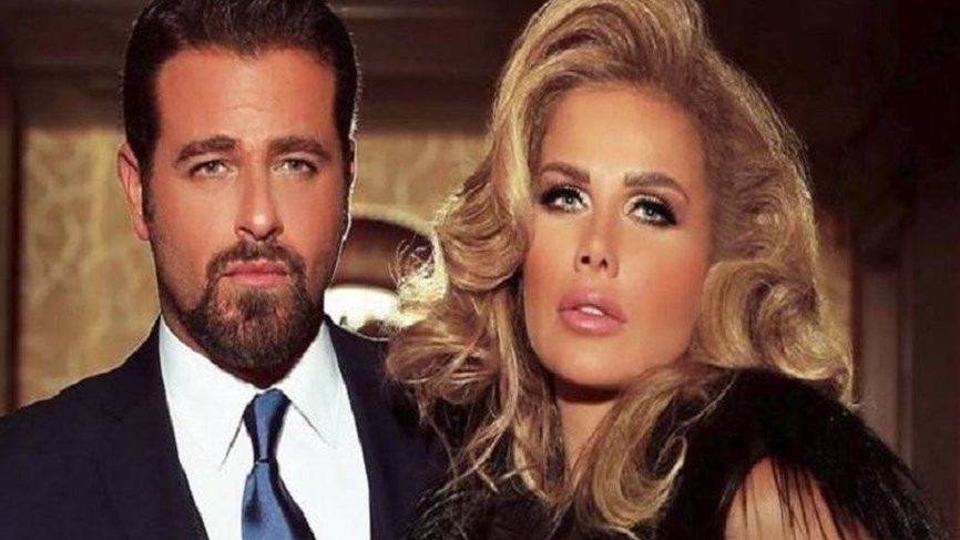 هل بالفعل انفصلت نيكول سابا عن يوسف الخال بسبب عادل إمام؟