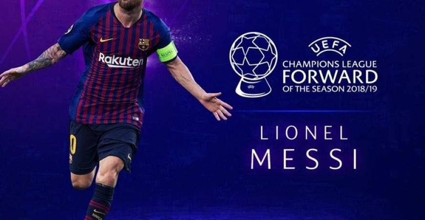 ميسي يخطف افضل مهاجم في أوروبا من رونالدو