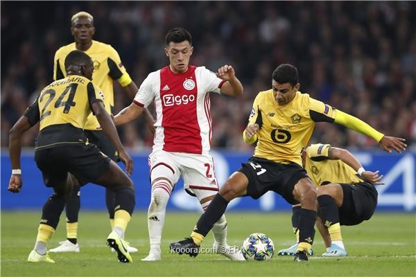 أياكس يرد ليل بثلاثية ويتصدر مجموعته بالأبطال