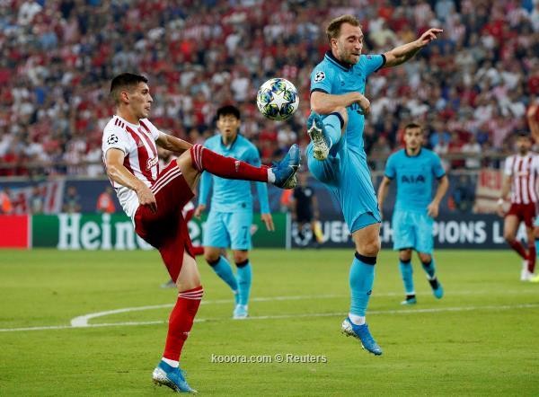 توتنهام يهدر نقطتين أمام أولمبياكوس