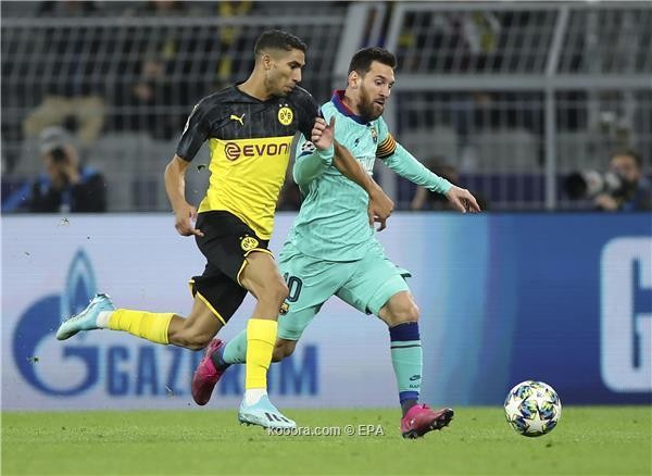 دورتموند يتحسر على ضياع الفوز لبرشلونة ويتعادل بدون أهداف
