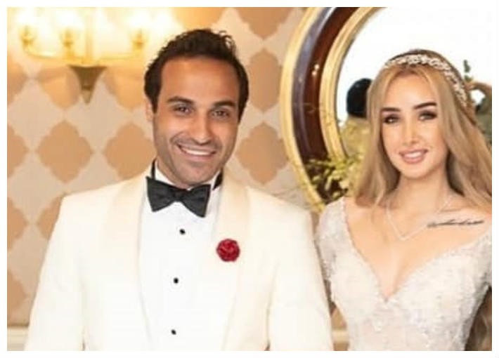 بالفيديو: أبرز لقطات حفل زفاف "هنا الزاهد وأحمد فهمي"