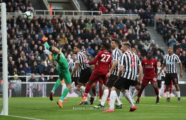 قطار ليفربول يخشى مفاجآت نيوكاسل