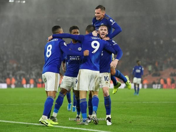 ليستر سيتي يكتب التاريخ بتساعية في شباك ساوثهامبتون