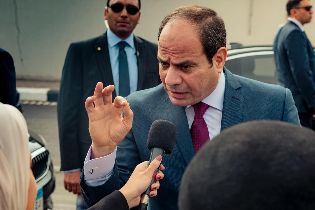 السيسي: مؤسسات الدولة المصرية ملتزمة بحماية الحقوق المائية بنهر النيل