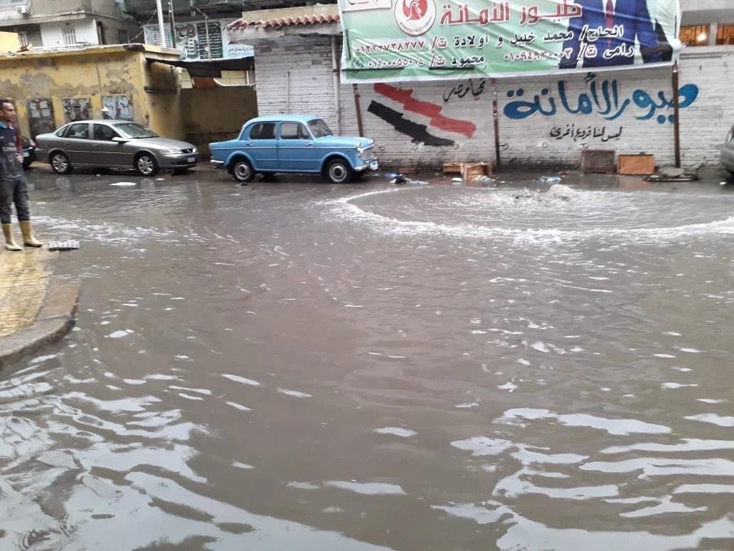 وفاة طفلة وإصابة آخرين جراء منخفض جوي بالإسكندرية