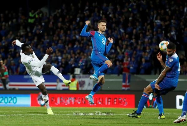 فرنسا تسقط ايسلندا بشق الانفس