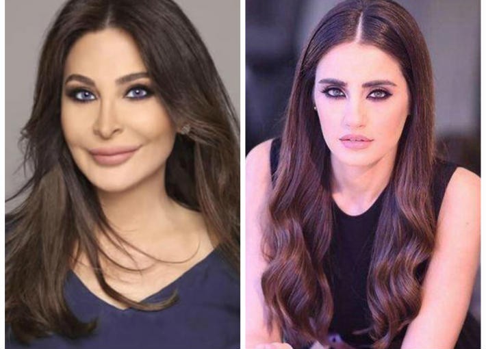 شاهدوا: الفنانة "إيميه صياح" بنفس فستان النجمة "إليسا" أيهما الأجمل؟