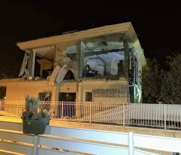 شاهد: لحظة سقوط صواريخ غزة على بلدات الاحتلال