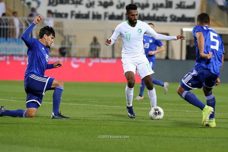 المنتخب السعودي يتعادل مع براجوي في مباراة ودية