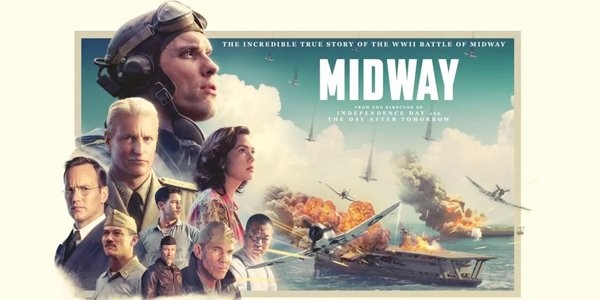 بالفيديو والصور: فيلم "ميدواي" يتصدر إيرادات السينما في أمريكا الشمالية