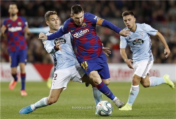 مفاجأة.. ميسي واجه سيلتا فيجو مصاباً