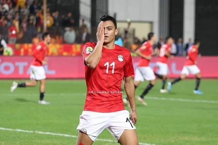 المنتخب الاولمبي المصري يتضامن مع معاذ عمارنه