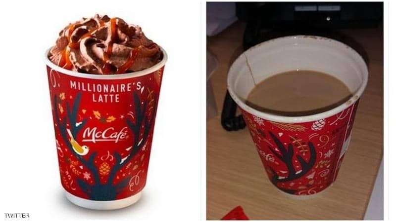 "لاتيه المليونيرات" انتقاد لاذع لمشروب ماكدونالدز "الخادع"