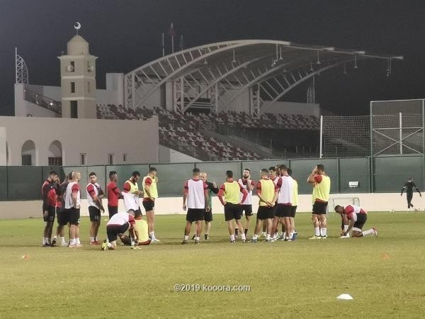 الفدائي يصل البحرين ويخوض مرانه الأول لمواجهة اليمن