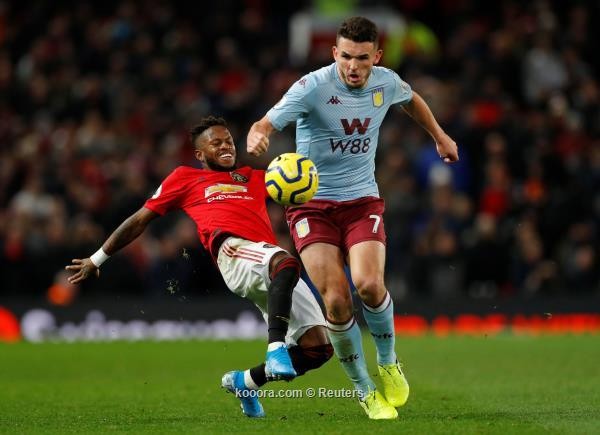 مانشستر ينايتد يقع في فخ التعادل أمام أستون فيلا