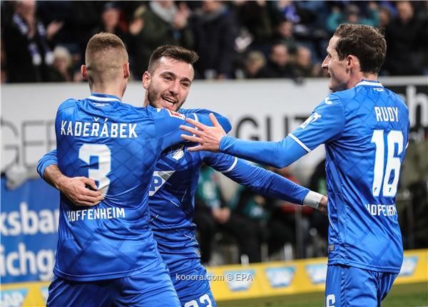 هوفنهايم  بسرق فوزا مثيرا من بروسيا دورتموند