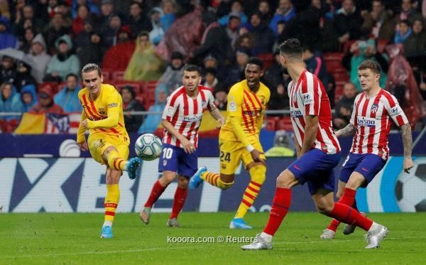 ميسي يقهر أتلتيكو مدريد ويحفظ لبرشلونة صدارة الليجا