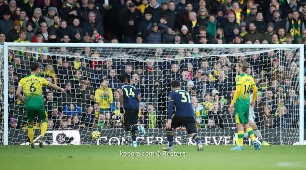 آرسنال يواصل فقد النقاط أمام نورويتش سيتي