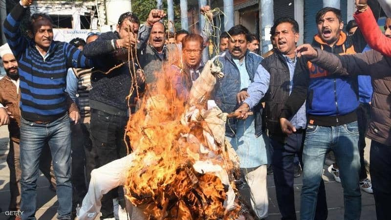 الهند: ضحية "الاغتصاب" والحرق ماتت بـ "السكتة القلبية"