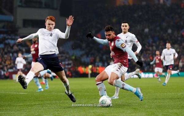 استون فيلا يسحق أبناء ليفربول بخماسية نظيفة ويخرجهم من الكأس