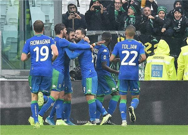 يوفنتوس  يتعادل مع ساسولو ويفقد الصدارة