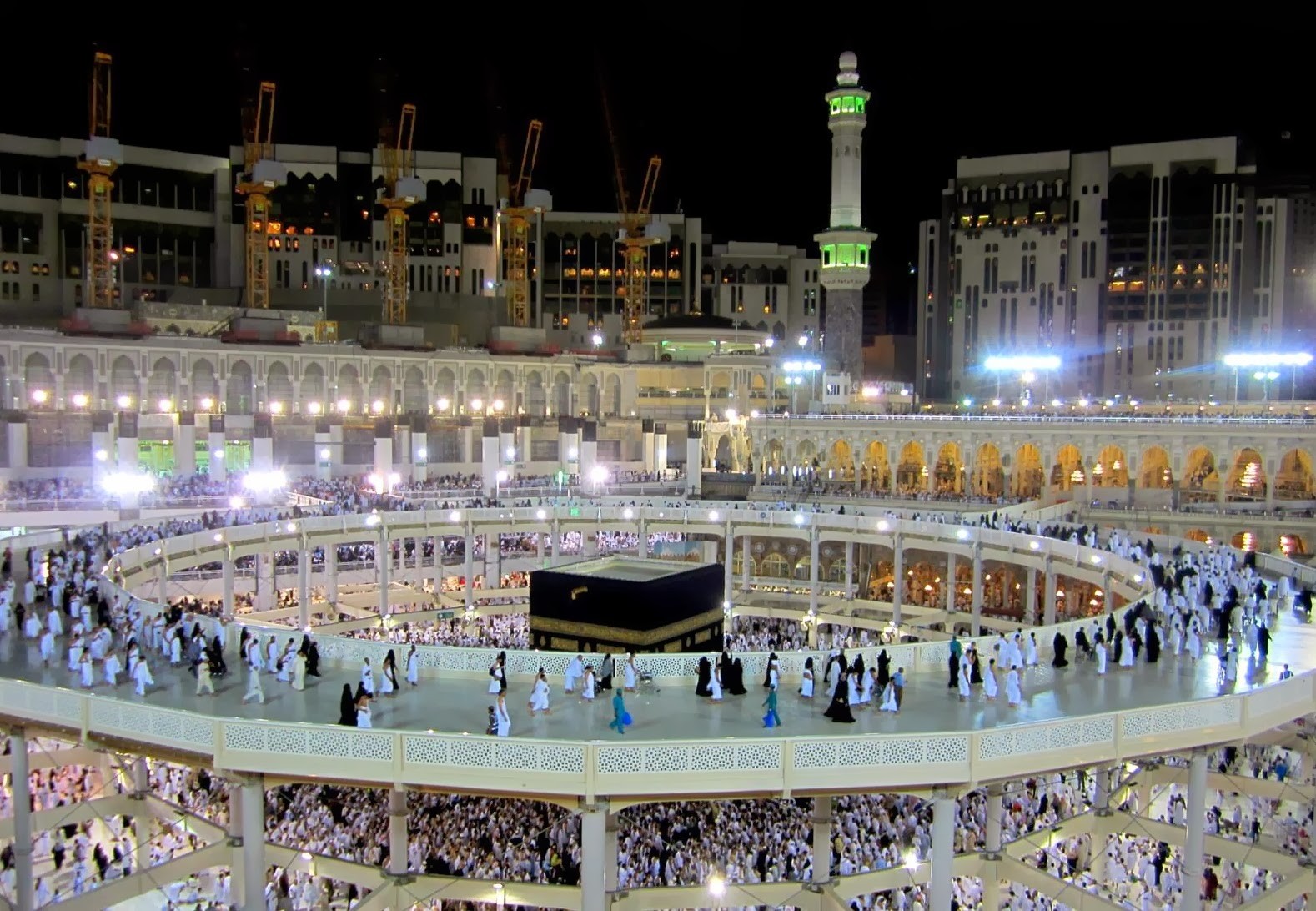 بواقع 1064 معتمراً