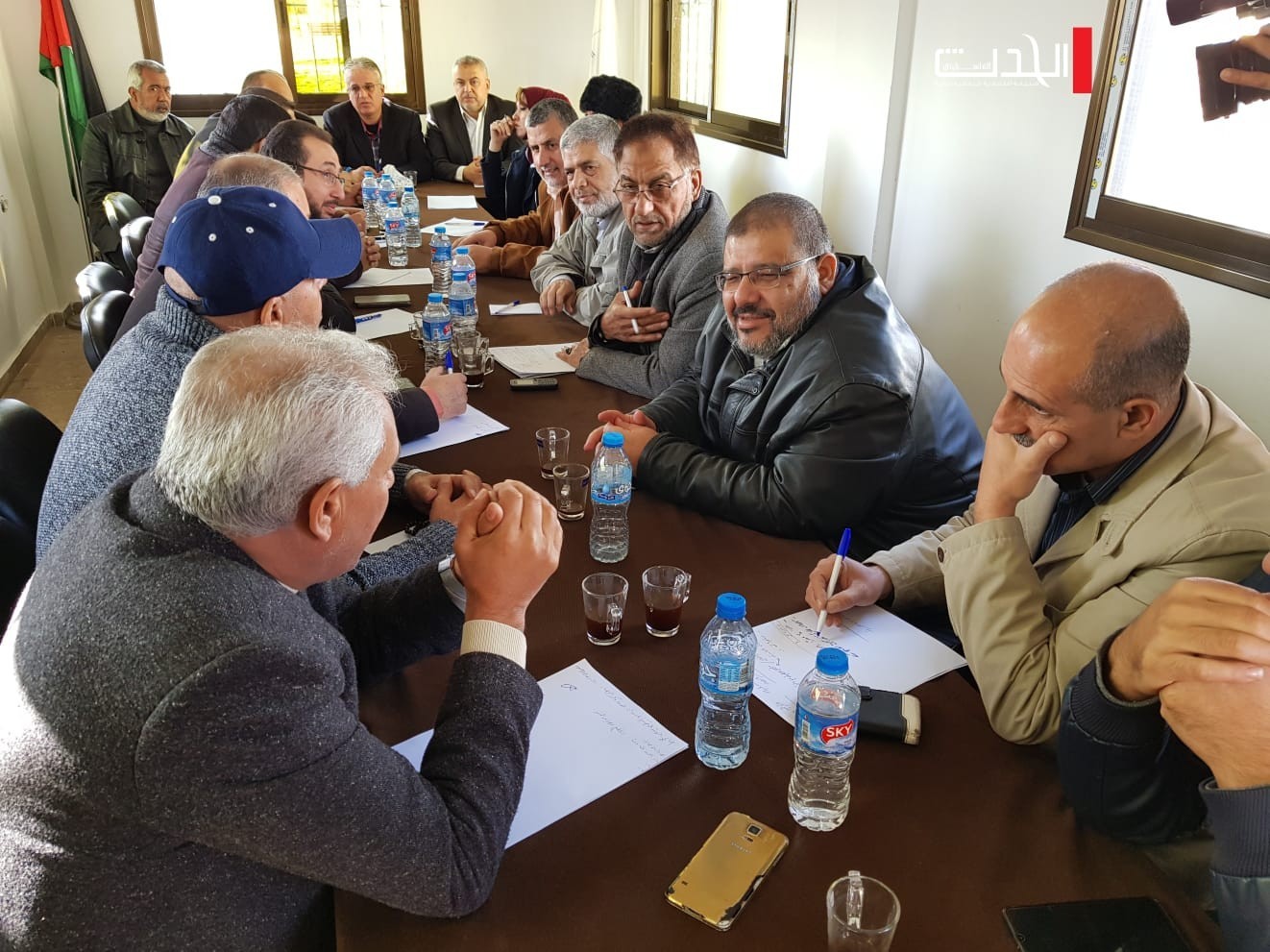 بالصور: هيئة مسيرات العودة تعقد اجتماعها السنوي بغزّة