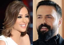 صورة: النجمة "وفاء الكيلاني" بإطلالة رومانسية مع زوجها الممثل "تيم حسن"