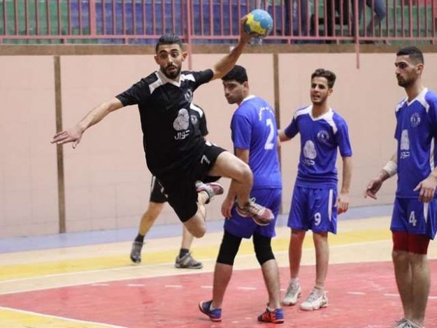 خدمات البريج يعبر خدمات جباليا بدوري جوال لكرة اليد في قطاع غزة