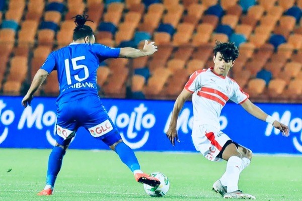 الزمالك يتخطى اسوان بثنائية في مباراة مثيرة