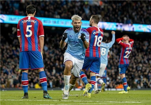 مانشستر سيتي يخرج بنقطة واحدة أمام كريستال بالاس