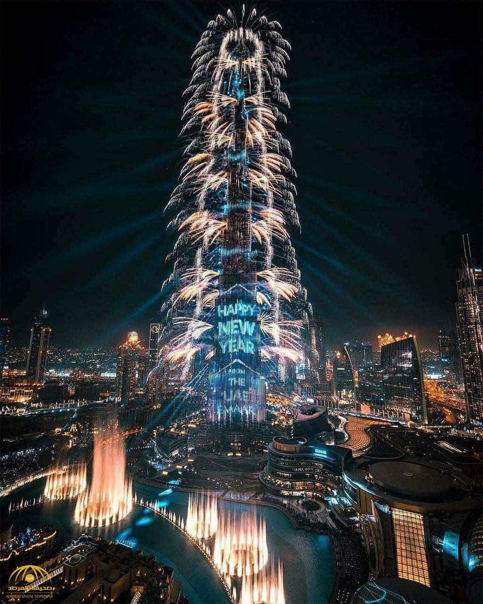 بالفيديو: عرض "خرافي" احتفالات رأس السنة 2020 في دبي "برج خليفة "وجميع الدول حول العالم