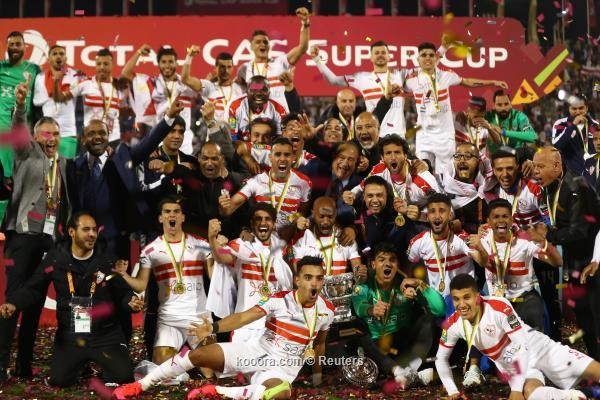 الزمالك يهزم الترجي ويتوج بلقب السوبر الأفريقي