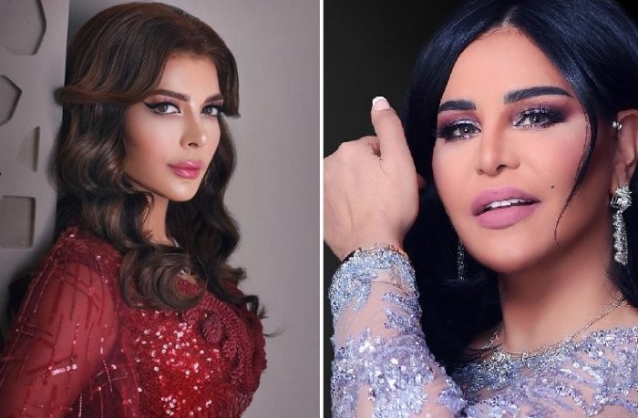 شاهد: فيديو طريف.. لحظة سقوط  النجمةالإماراتية "أحلام" عن المسرح